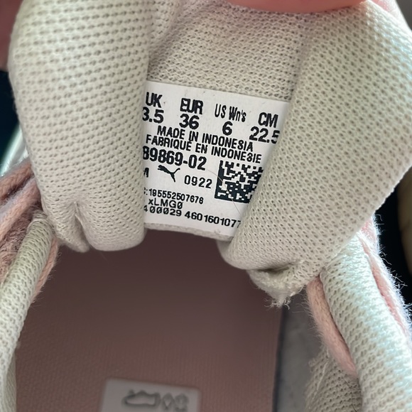 NWT pink puma sneakers “cali dream thrifted” size 6 - Picture 6 of 12